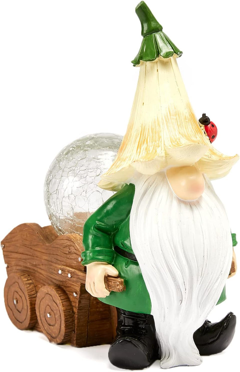 Garden Gnomes Solar Traveling Gnome